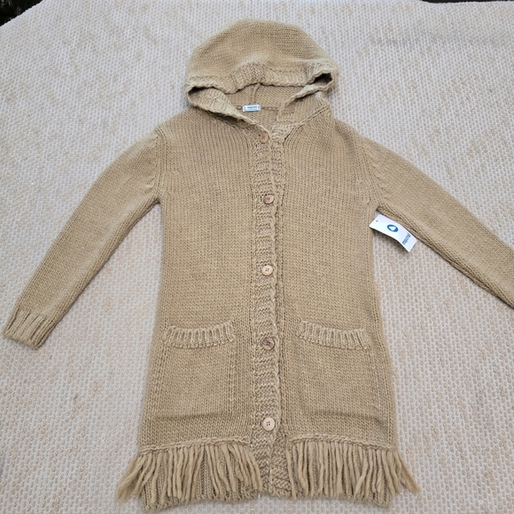 MAYORAL sweater For GIRLS  Size 8 Beige Made In SPAIN - Picture 4 of 14